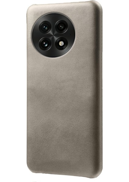 Oneplus 13 Buzağı Dokusu Pu Deri Sert Pc Koruyucu Telefon Kapağı (Yurt Dışından)
