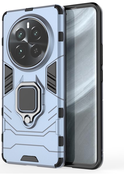Realme 12 Pro/12 Pro Plus 5g Darbeye Dayanıklı Telefon Kılıfı Halka Tutucu Kickstand Telefon Kapağı (Yurt Dışından)