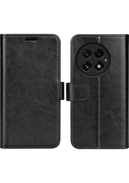 Oneplus 13 Cüzdan Kılıf Crazy Horse Doku Standı Deri Telefon Kapağı (Yurt Dışından)
