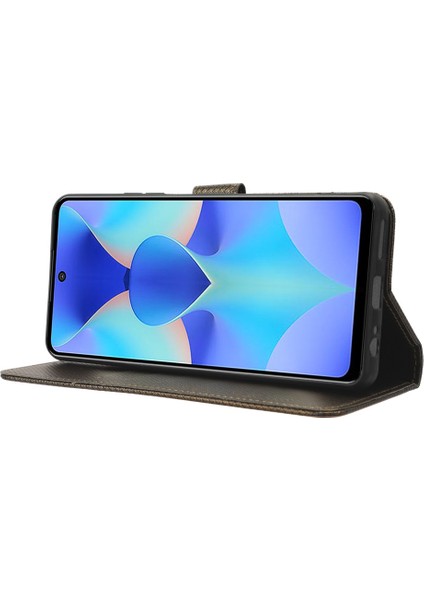 Tecno Spark 10 Pro Deri Folyo Kapak Çevirin Koruyucu Telefon Kılıfı Cüzdan Kılıf (Yurt Dışından)