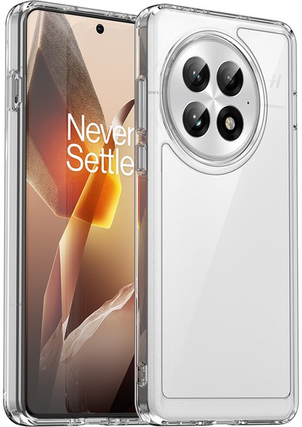 OnePlus 13 Kılıf TPU+Akrilik Koruyucu Şeffaf Telefon Kılıfı-Şeffaf (Yurt Dışından)