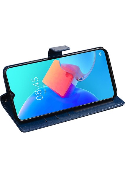 Tecno Spark 8c 4g Cüzdan Telefon Kılıfı Crazy Horse Doku Pu Deri Kapak Çevirin (Yurt Dışından) fırsatları