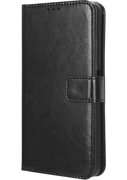 Tecno Spark 20 Çizilmez Deri Crazy Horse Doku Telefon Standı Kapağı (Yurt Dışından)