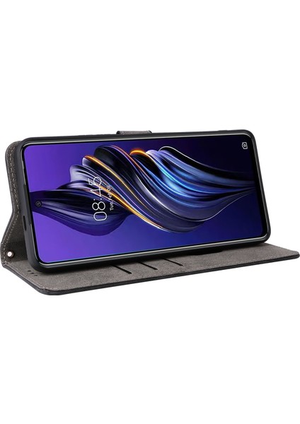Tecno Pova 5 4g Standı Kabuk Cüzdan Telefon Kapağı Pu Deri Kılıf Askılı (Yurt Dışından) modelleri