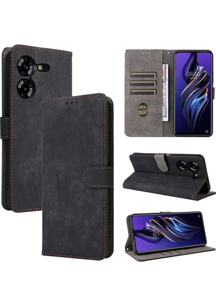 Tecno Pova 5 4g Standı Kabuk Cüzdan Telefon Kapağı Pu Deri Kılıf Askılı (Yurt Dışından) indirimleri