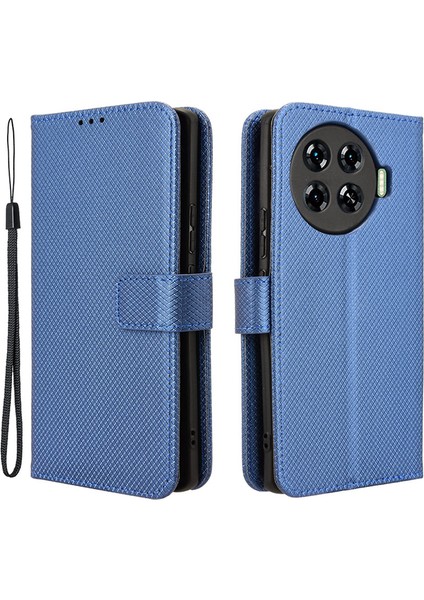 Tecno Spark 20 Pro Plus Pu Deri Folyo Telefon Kılıfı (Yurt Dışından)