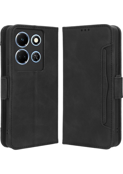 Infinix Note 30 5g X6711 Flip Stand Telefon Kılıfı Pu Deri Cüzdan Kapağı (Yurt Dışından)