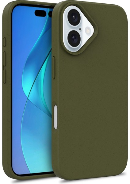 iPhone 16 Buğday Samanı+Tpu Hibrit Telefon Kılıfı (Yurt Dışından)