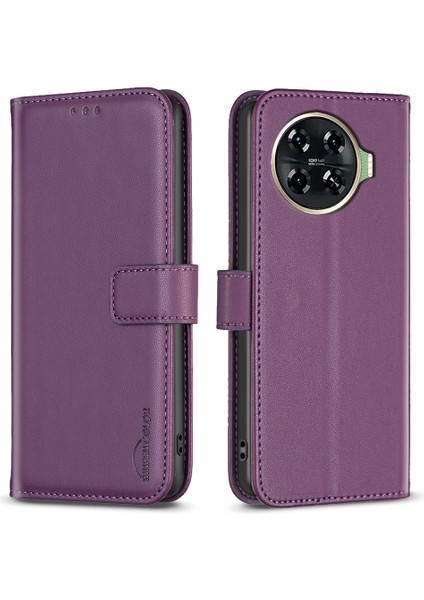 Tecno Spark 20 Pro Plus Pu Deri + Tpu Kart Yuvaları Telefon Kabuğu (Yurt Dışından)