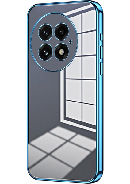 Oneplus 13 Elektro Kaplama Çerçeve Yumuşak Tpu Telefon Kapağı (Yurt Dışından)