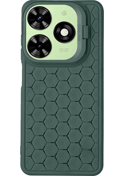 Tecno Spark 20 Isı Dağılımı Nefes Alabilen Kickstand Tpu Telefon Kapağı (Yurt Dışından)