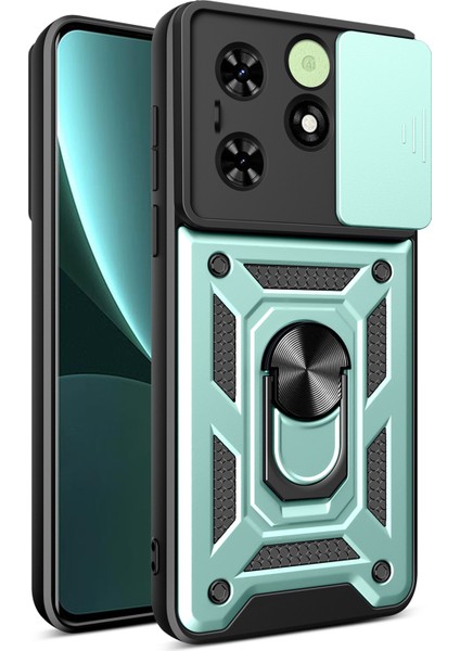 Tecno Spark Go 2024 4g / Spark 20 Slayt Lens Koruması Pc+Tpu Telefon Kapağı (Yurt Dışından)