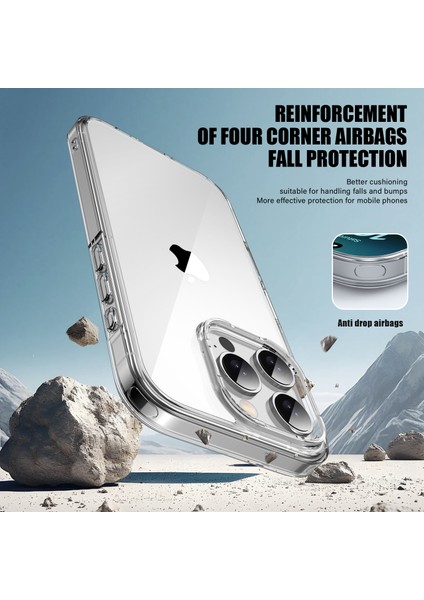 iPhone 16 Pro Tpu + Pc Ince Telefon Arka Kapağı (Yurt Dışından)