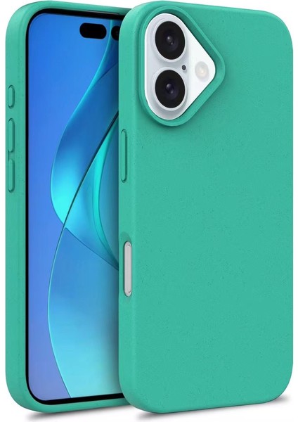 iPhone 16 Plus Buğday Samanı Tpu Düşmeye Lı Telefon Kapağı (Yurt Dışından)