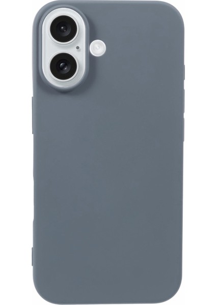 iPhone 16 Yumuşak Fiber Astarlı Tpu Telefon Kılıfı (Yurt Dışından)