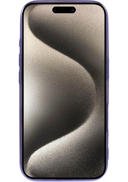 iPhone 16 Plus Elektro Kaplama Tpu Şeffaf Telefon Kılıfı (Yurt Dışından)