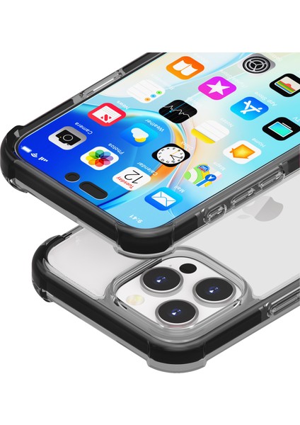 iPhone 16 Pro Tpu+Tpe+Pc Telefon Kılıfı (Yurt Dışından)