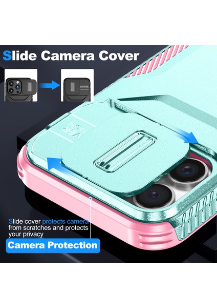 iPhone 16 Pro Tpu+Pc Kaymaz, Düşmeye Dayanıklı Telefon Kapağı (Yurt Dışından) modelleri