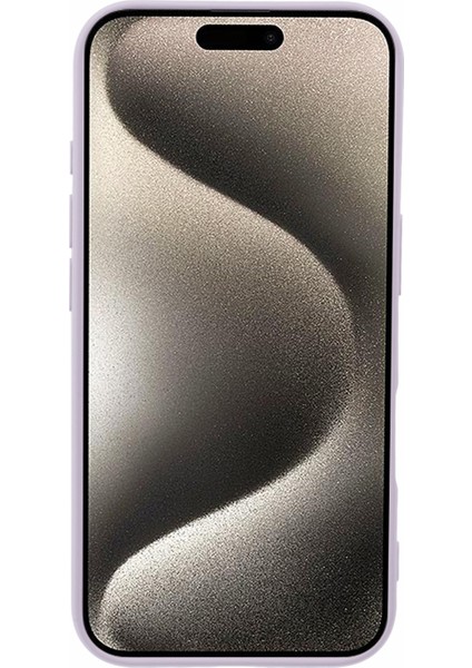 iPhone 16 Yumuşak Fiber Astarlı Tpu Telefon Kılıfı (Yurt Dışından)