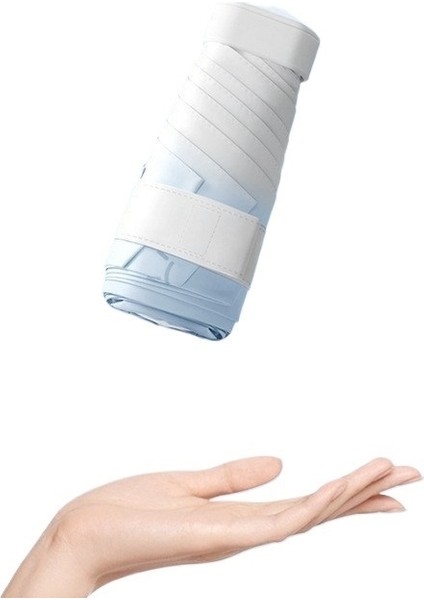 Yaz Düz %60 Indirim Ultra Hafif Mini Siyah Plastik Güneş Kremi Taşınabilir Cep Güneş Şemsiyesi Güneşli Şemsiye (Yurt Dışından)