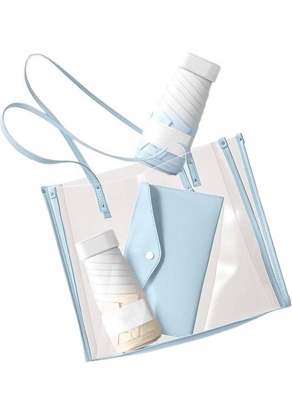 Yaz Düz %60 Indirim Ultra Hafif Mini Siyah Plastik Güneş Kremi Taşınabilir Cep Güneş Şemsiyesi Güneşli Şemsiye (Yurt Dışından)