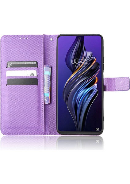 Tecno Pova 3 4g Manyetik Toka Pu Deri Telefon Cüzdan Kılıf (Yurt Dışından)