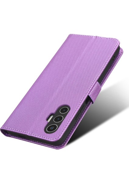 Tecno Pova 3 4g Manyetik Toka Pu Deri Telefon Cüzdan Kılıf (Yurt Dışından)