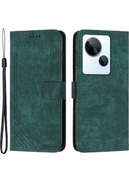 Tecno Spark 10 5g Cilt Dokunmatik Koruyucu Kılıf Pu Deri Cüzdan Telefon Kapağı (Yurt Dışından)