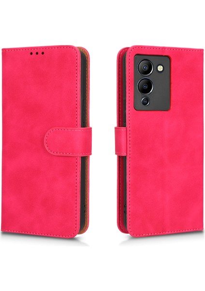 Infinix Note 12 G96 4g Cilt Touch Duygu Stand Telefon Kılıfı Pu Deri Tam Koruma Cüzdan Kapağı (Yurt Dışından)