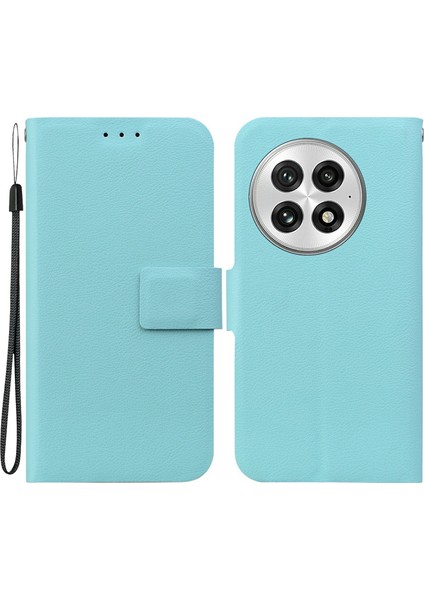 Oneplus 13 Pu Deri + Kart Yuvalı Tpu Telefon Kapağı (Yurt Dışından)