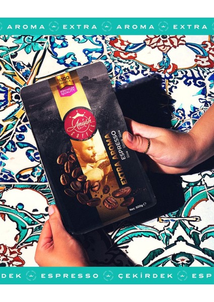2X500G Extra Aroma Espresso Kahve Kağıt Filtre Öğütüm|Arabica fiyatları