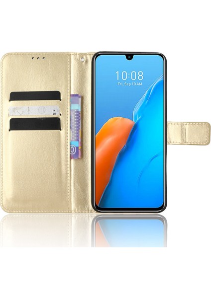 Infinix Note 12 Pro 4g X676B Çılgın At Dokusu Pu Deri Cüzdan Telefon Kılıfı (Yurt Dışından)