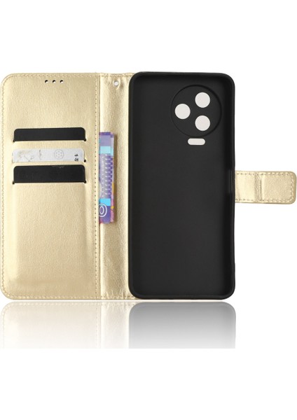 Infinix Note 12 Pro 4g X676B Çılgın At Dokusu Pu Deri Cüzdan Telefon Kılıfı (Yurt Dışından)
