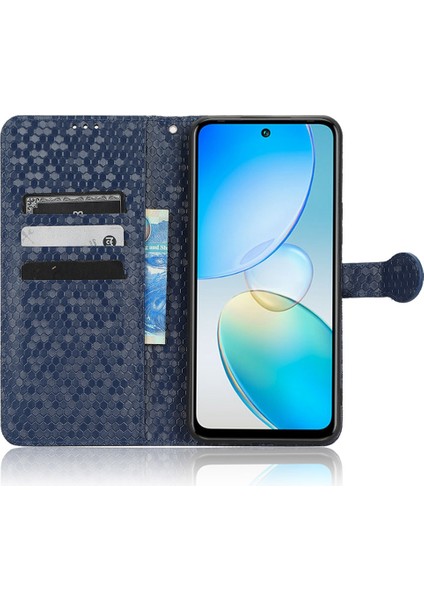 Infinix Hot 12 4g Cep Telefonu Cüzdan Kasası Nokta Desen Basılı Pu Deri Standı Telefon Kapağı (Yurt Dışından)