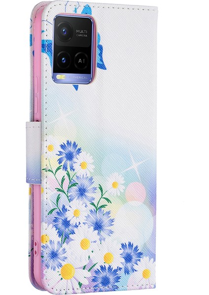 Vivo Y21 Pu Deri Telefon Kılıfı Standı Kitap Tasarımı (Yurt Dışından) indirimleri