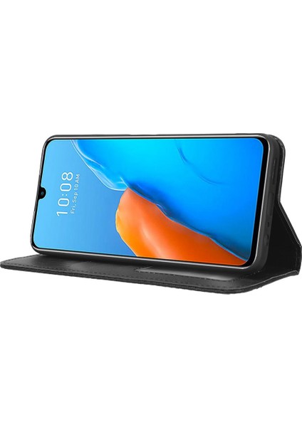 Infinix Note 12 Pro 4g X676B / Note 12 (2023) 4g Retro Doku Iyi Korunmuş Pu Deri Cüzdan Stand Kılıfı (Yurt Dışından)