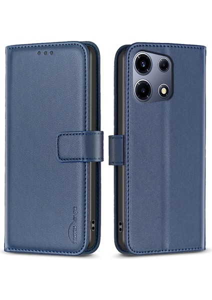 Infinix Note 30 Vıp 5g Kasa Önleyici Deri Telefon Standı Kapağı (Yurt Dışından)