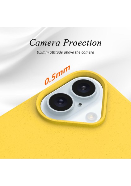 iPhone 16 Buğday Samanı Tpu Telefon Kapağı Çevre Dostu Sıfır Atık (Yurt Dışından) modelleri