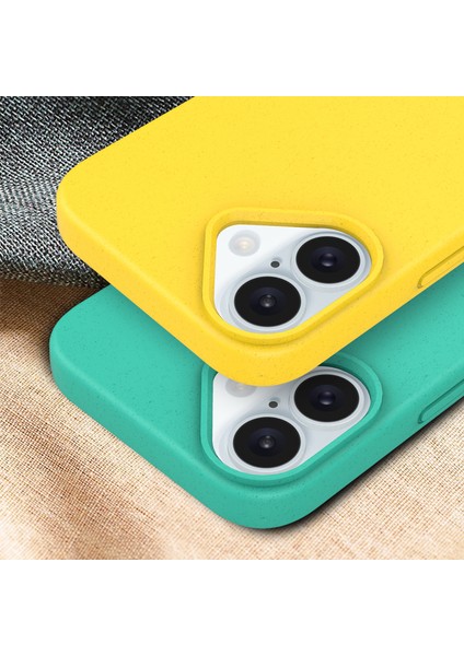 iPhone 16 Buğday Samanı Tpu Telefon Kapağı Çevre Dostu Sıfır Atık (Yurt Dışından) fırsatları