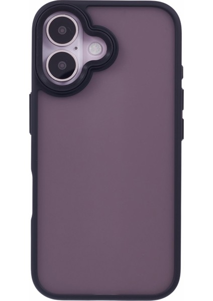 iPhone 16 Plus Skin-Touch Mat Kaplama Pc+Tpu Telefon Kapağı (Yurt Dışından)