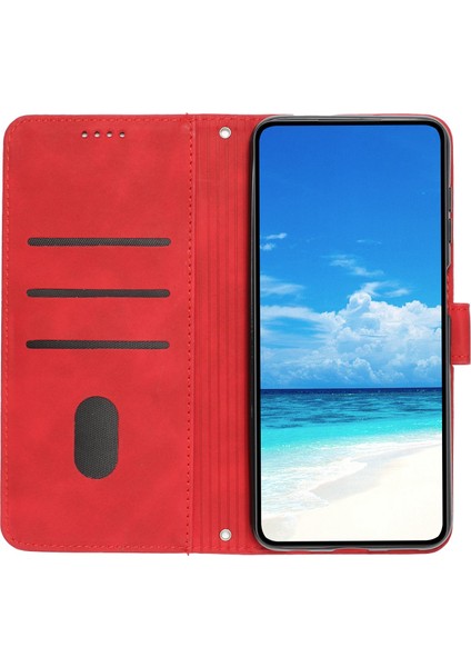 Tecno Spark 9 Pro 4g Cilt Dokunuşlu Pu Deri Folyo Kapaklı Cüzdan Telefon Kılıfı Askılı (Yurt Dışından)