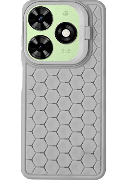 Tecno Spark 20 Isı Dağılımı Nefes Alabilen Kickstand Tpu Telefon Kapağı (Yurt Dışından)