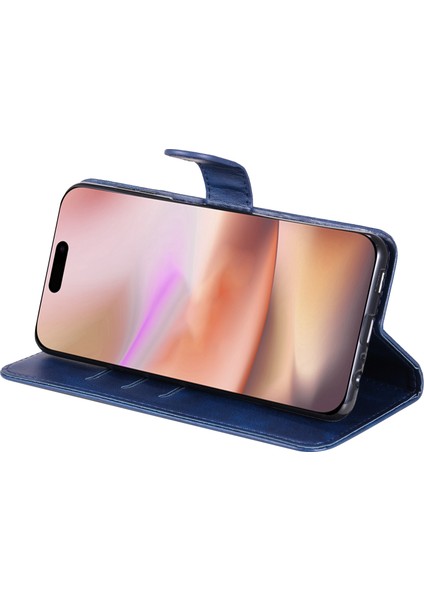 iPhone 16 Plus Pu Deri Kart Yuvaları Fermuarlı Cep Telefonu Kapağı (Yurt Dışından) fırsatları