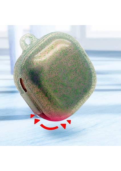 Samsung Galaxy Buds Live Şeffaf Parıltılı Silikon Koruyucu Kılıf Kapak Tokalı (Yurt Dışından) modelleri