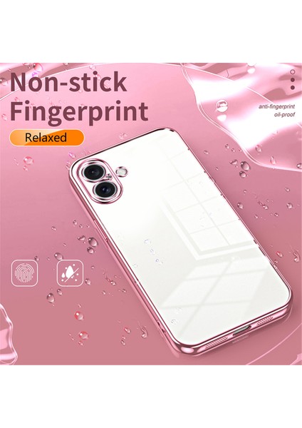 iPhone 16 Elektro Kaplama Çerçeve Yumuşak Tpu Telefon Kapağı (Yurt Dışından) fırsatları