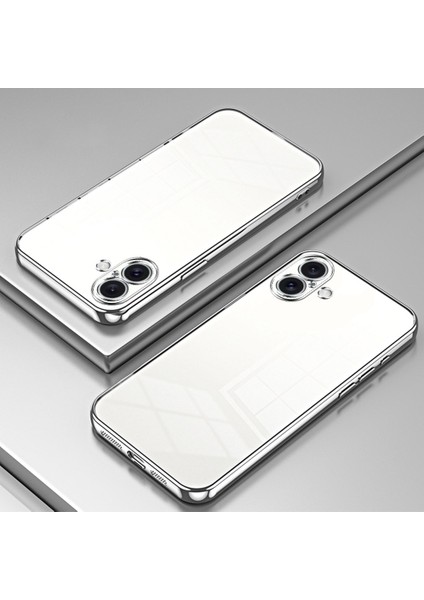 iPhone 16 Elektro Kaplama Çerçeve Yumuşak Tpu Telefon Kapağı (Yurt Dışından) indirimleri