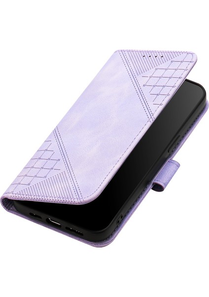iPhone 16 Pro Max Deri Cüzdan Telefon Kılıfı (Yurt Dışından)