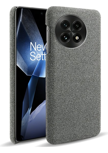 Oneplus 13 Kumaş Dokusu Çizilmez Koruyucu Pc Telefon Kapağı (Yurt Dışından)