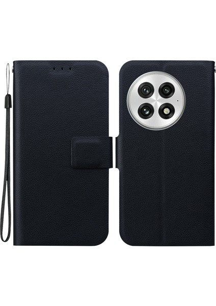 Oneplus 13 Pu Deri + Kart Yuvalı Tpu Telefon Kapağı (Yurt Dışından)