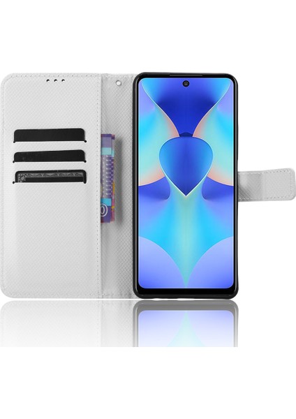 Tecno Spark 10 Pro Deri Folyo Kapak Çevirin Koruyucu Telefon Kılıfı Cüzdan Kılıf (Yurt Dışından)
